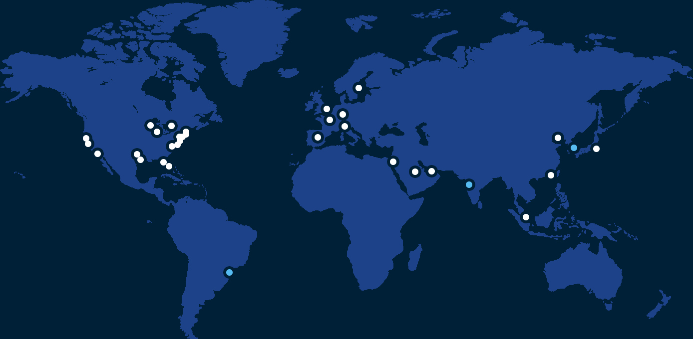 Map of Beichen Strategic Capital LLC office locations